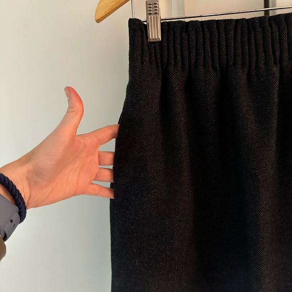 J Crew Herringbone skirt - Picture 4 of 5
